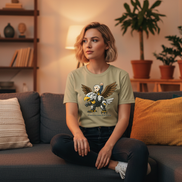 Washington X Mecha Eagle — Vintage Tee