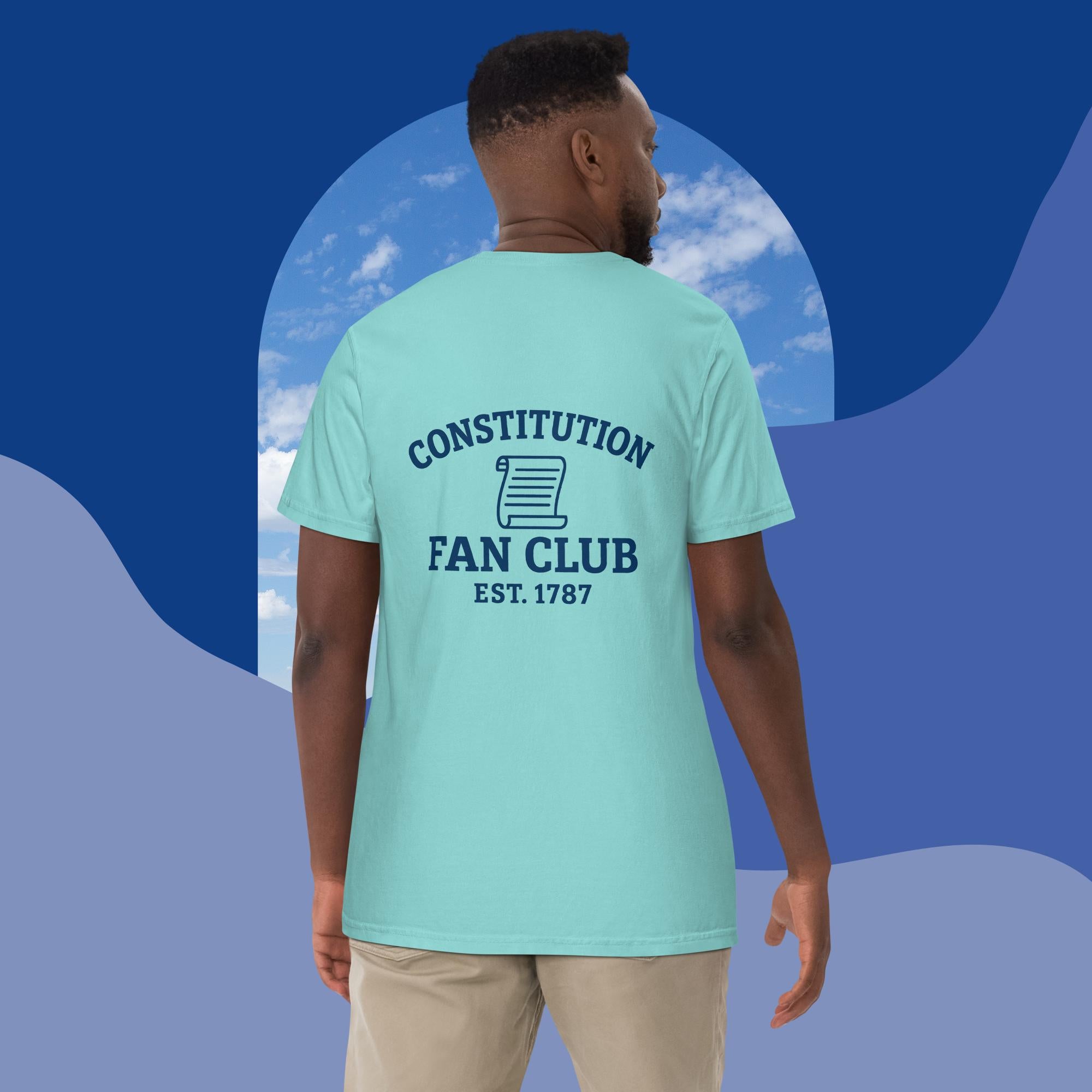Constitution Fan Club — Navy Arch Tee