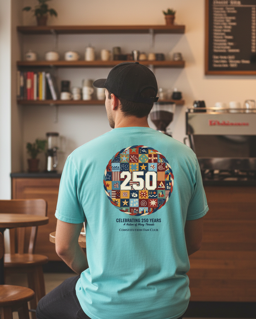 250 Quilt of Many  — Vintage Tee