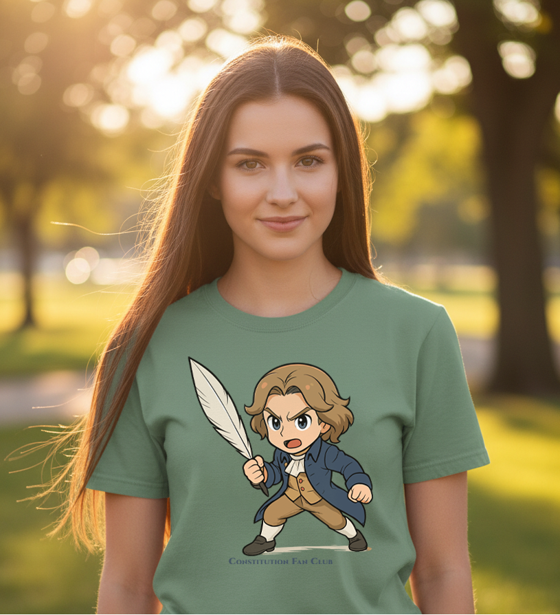 “Lil Warrior — Stand Your Quill” — Vintage Tee