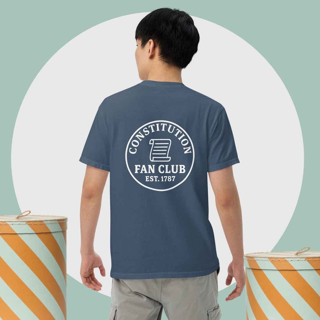 Constitution Fan Club — Vintage Tee