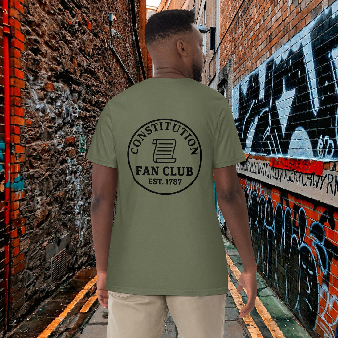 Constitution Fan Club — Minimal Mark Tee