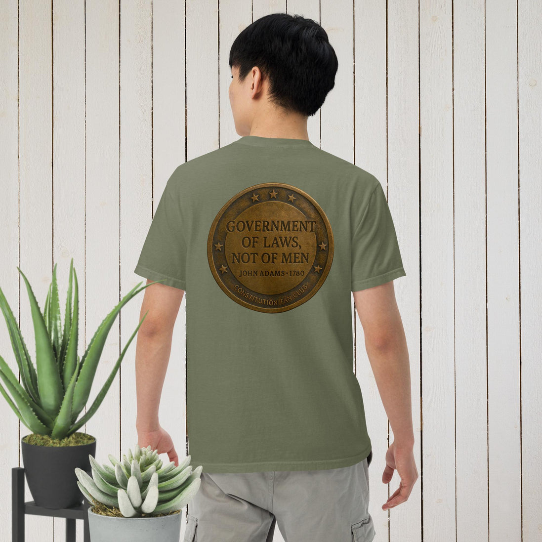 Government of Laws Bronze Seal — Vintage Tee