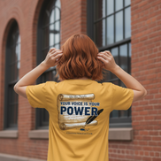 Your Voice Is Your Power — Vintage Tee