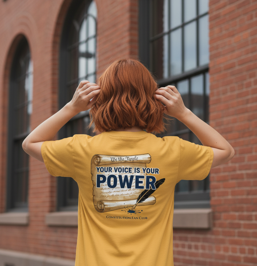 Your Voice Is Your Power — Vintage Tee