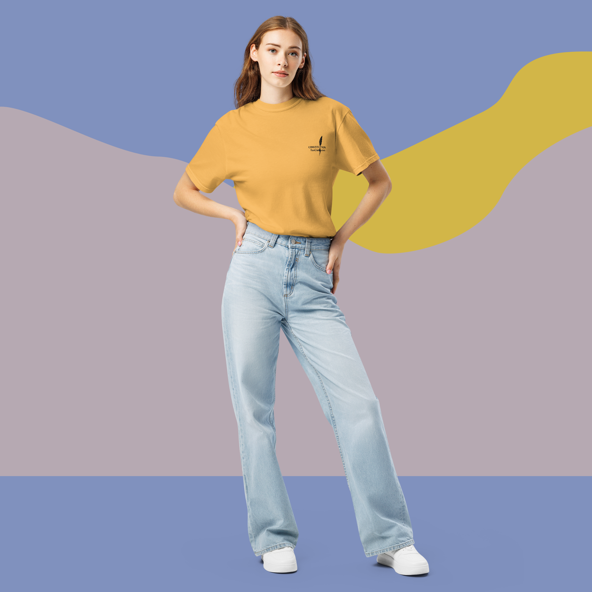 Constitution Fan Club — Minimal Mark Tee