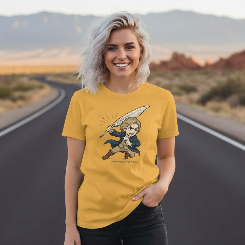 Lil Warrior — Charge of the Quill Bolt — Vintage Tee