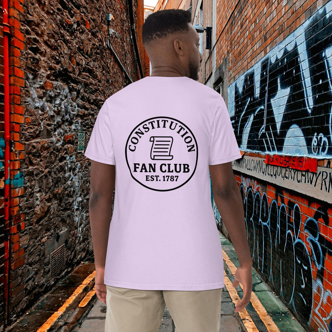Constitution Fan Club — Minimal Mark Tee