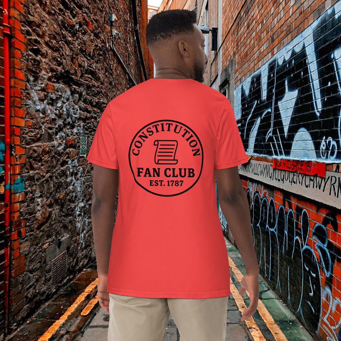 Constitution Fan Club — Minimal Mark Tee