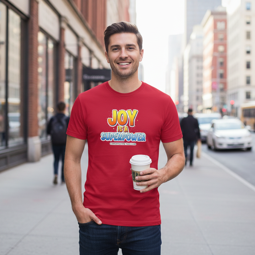 Joy Is a Superpower — Vintage Tee