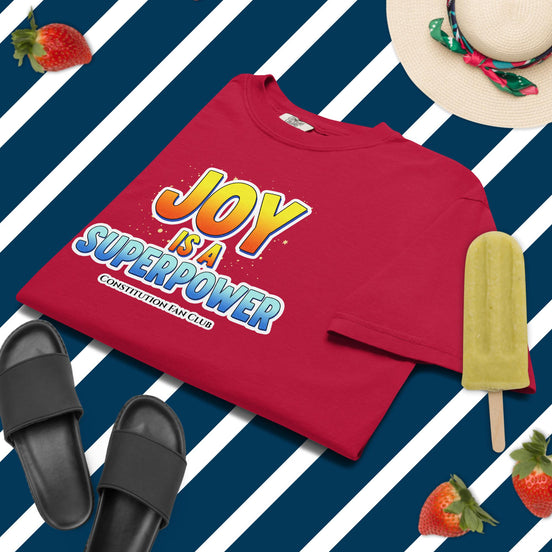 Joy Is a Superpower Tee