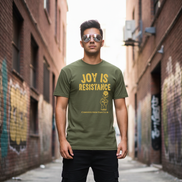 JOY IS RESISTANCE — Flower Fist Shirt Edition — Vintage Tee