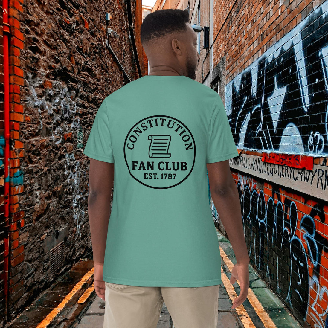Constitution Fan Club — Minimal Mark Tee