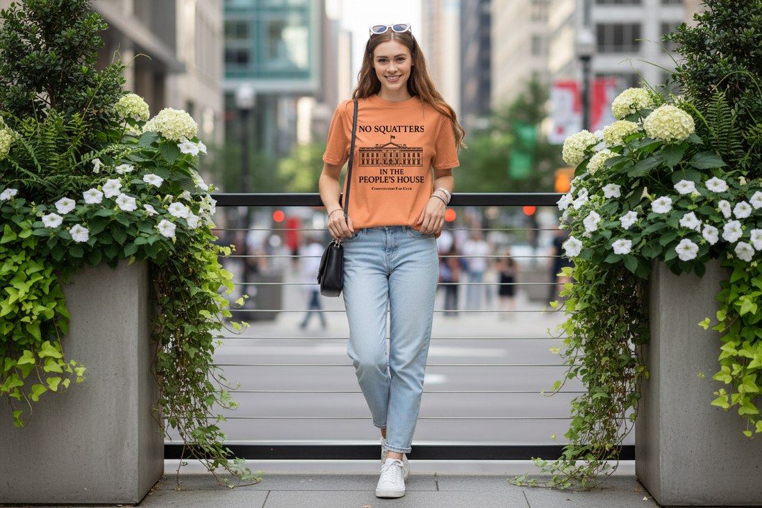 No Squatters in the People’s House — Vintage Tee