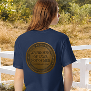 Government of Laws Bronze Seal — Vintage Tee