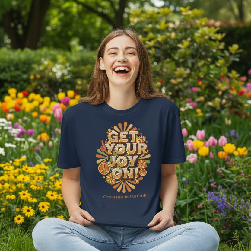 Get Your Joy On (Retro Bloom Edition) — Vintage Tee