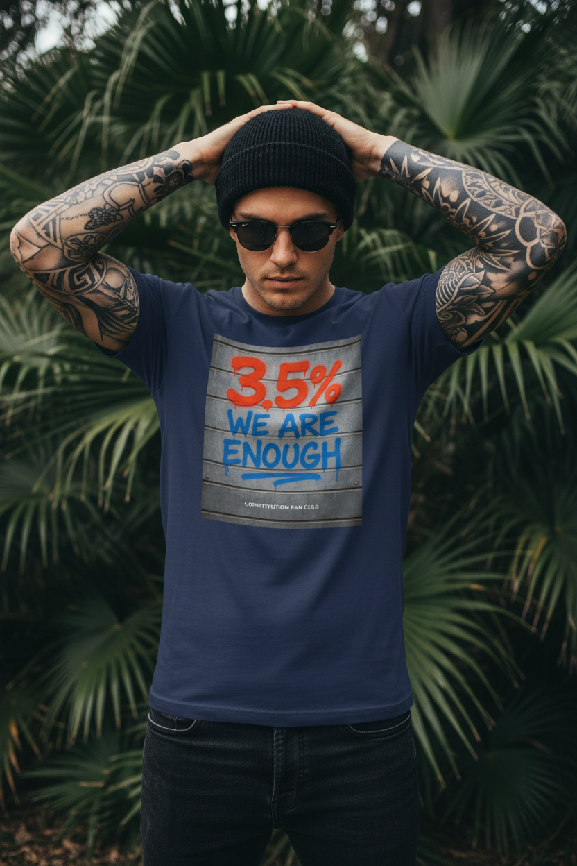 “We Are Enough” Graffiti — Vintage Tee