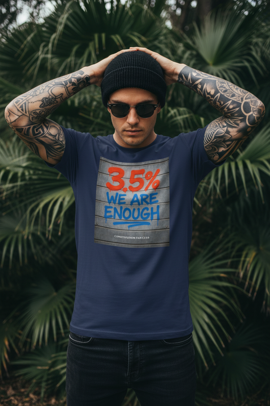 “We Are Enough” Graffiti — Vintage Tee