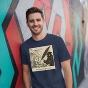 Battle of Ink & Shadow (Sepia) — Vintage Tee