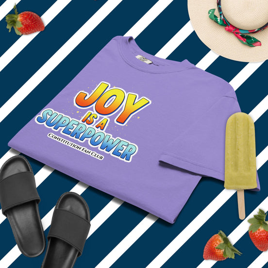 Joy Is a Superpower Tee