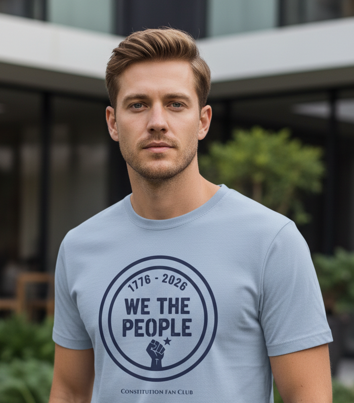 1776–2026 We the People — Vintage Tee