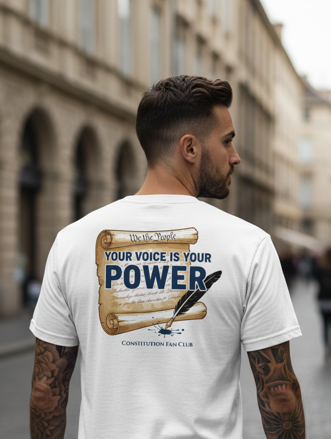Your Voice Is Your Power — Vintage Tee