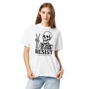 Resist Skeleton — Vintage Tee