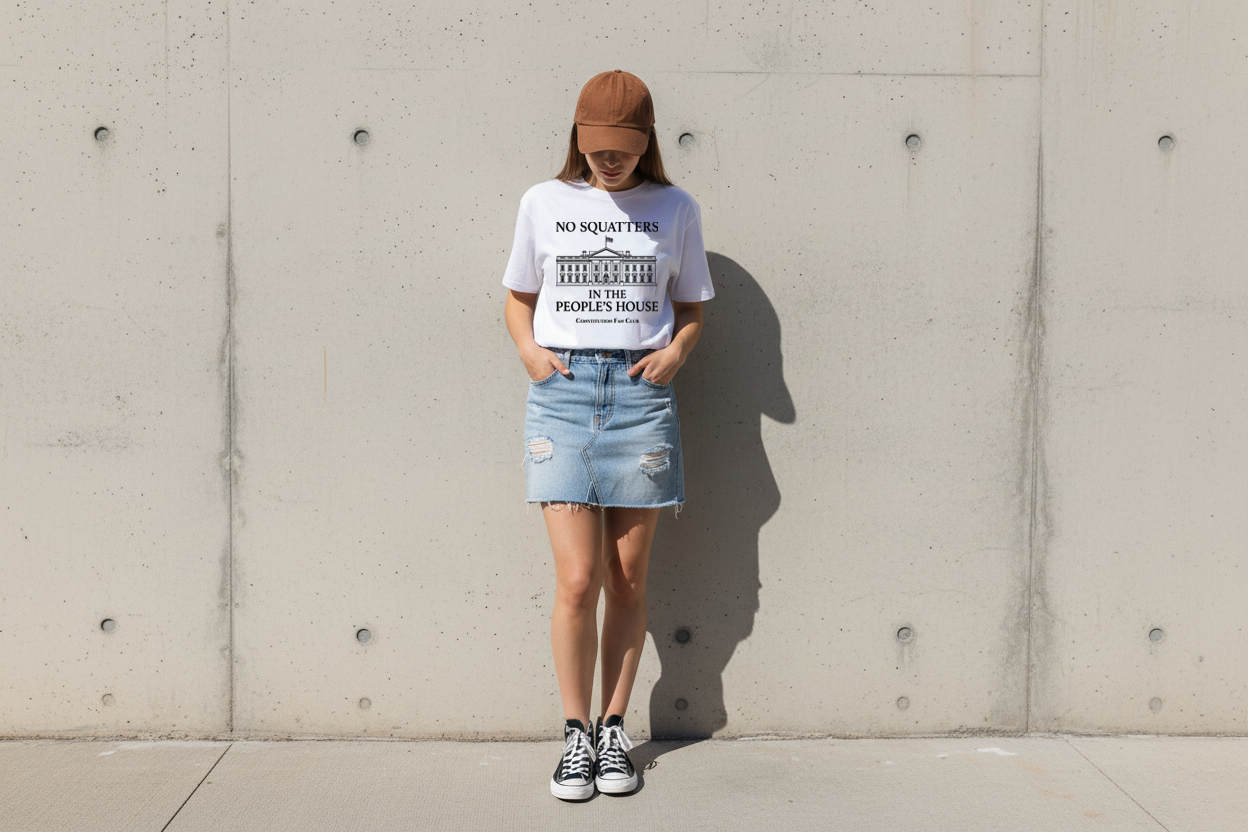No Squatters in the People’s House — Vintage Tee
