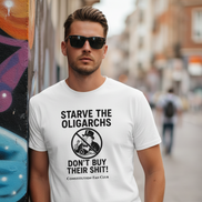 Starve the Oligarchs! — Vintage Tee