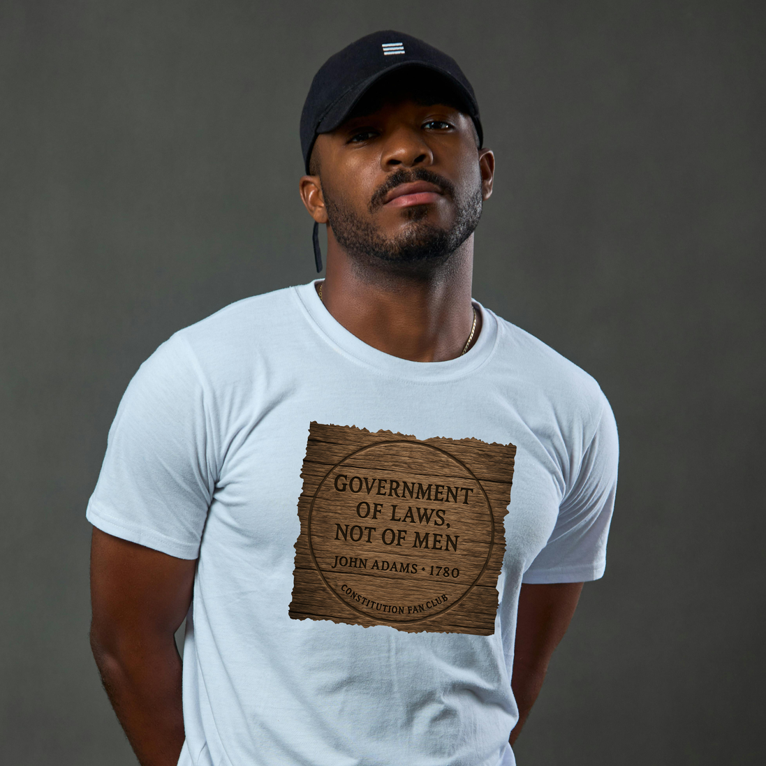 Government of Laws Wood Edition — Vintage Tee