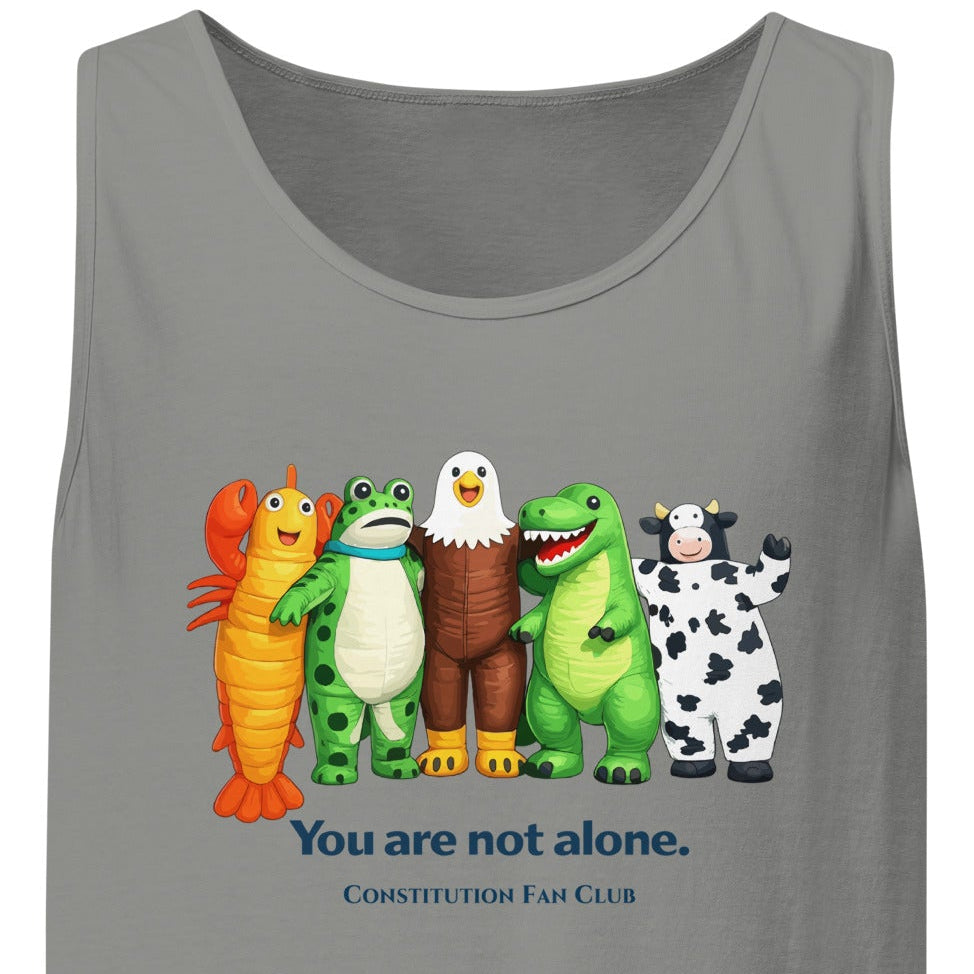You Are Not Alone Tank Top – Inflatable Animal Crew | Cute Solidarity Tank