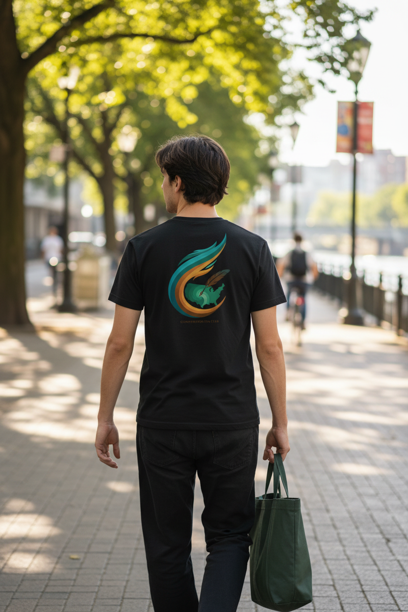 Flame & Quill — Premium Tee