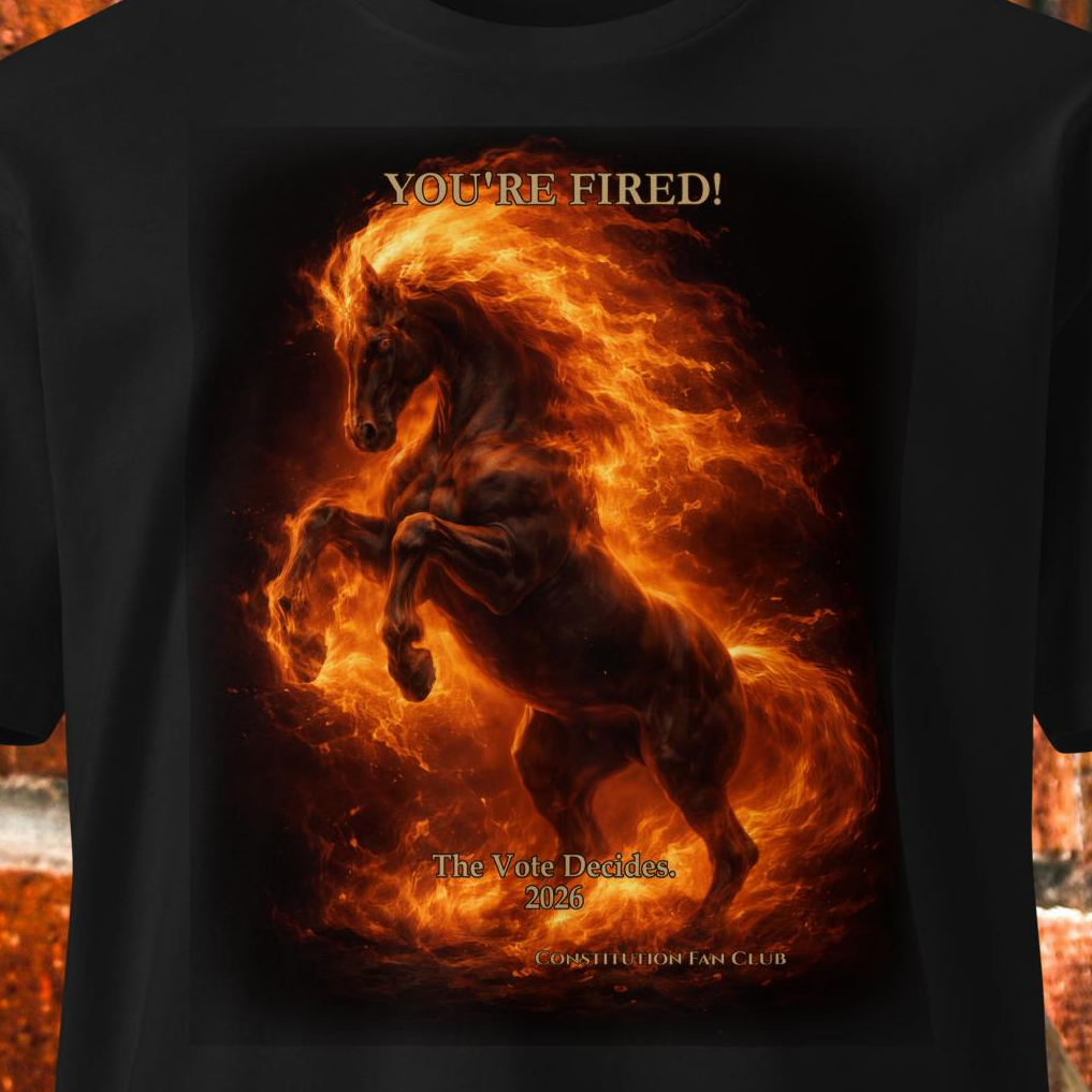 You’re Fired. The Vote Decides. — Premium Tee