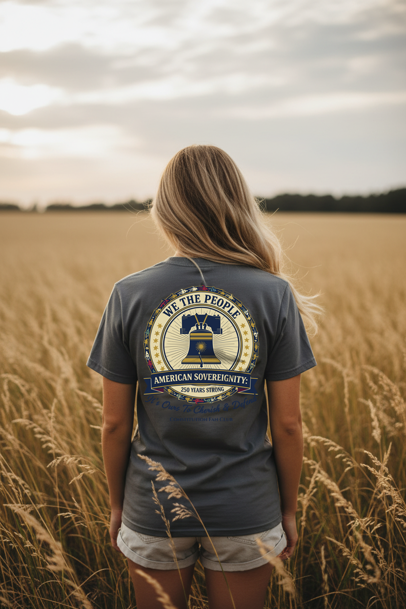 American Sovereignty: 250 Years Strong — Premium Tee