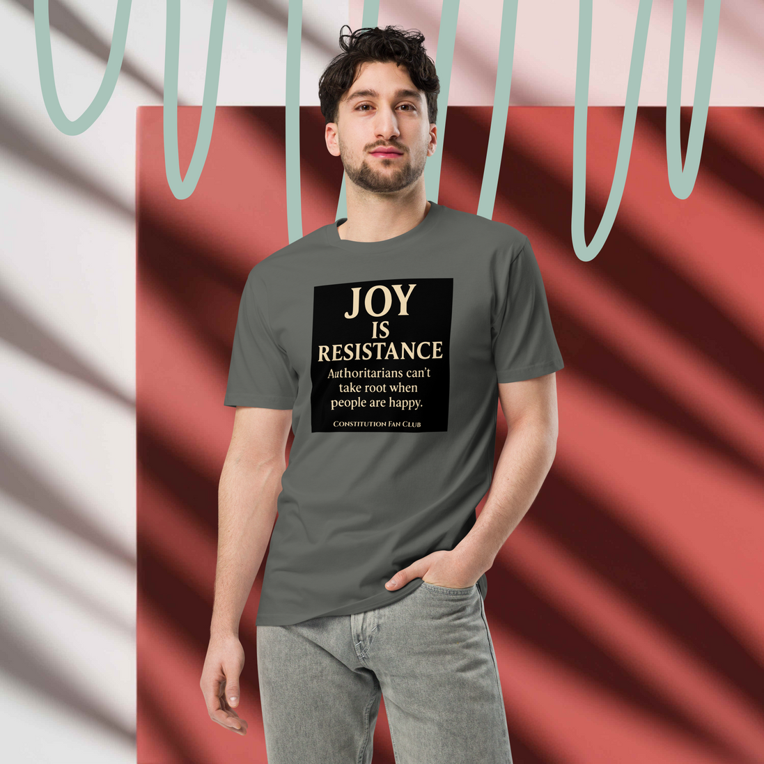 Joy Is Resistance Tee — Premium Tee