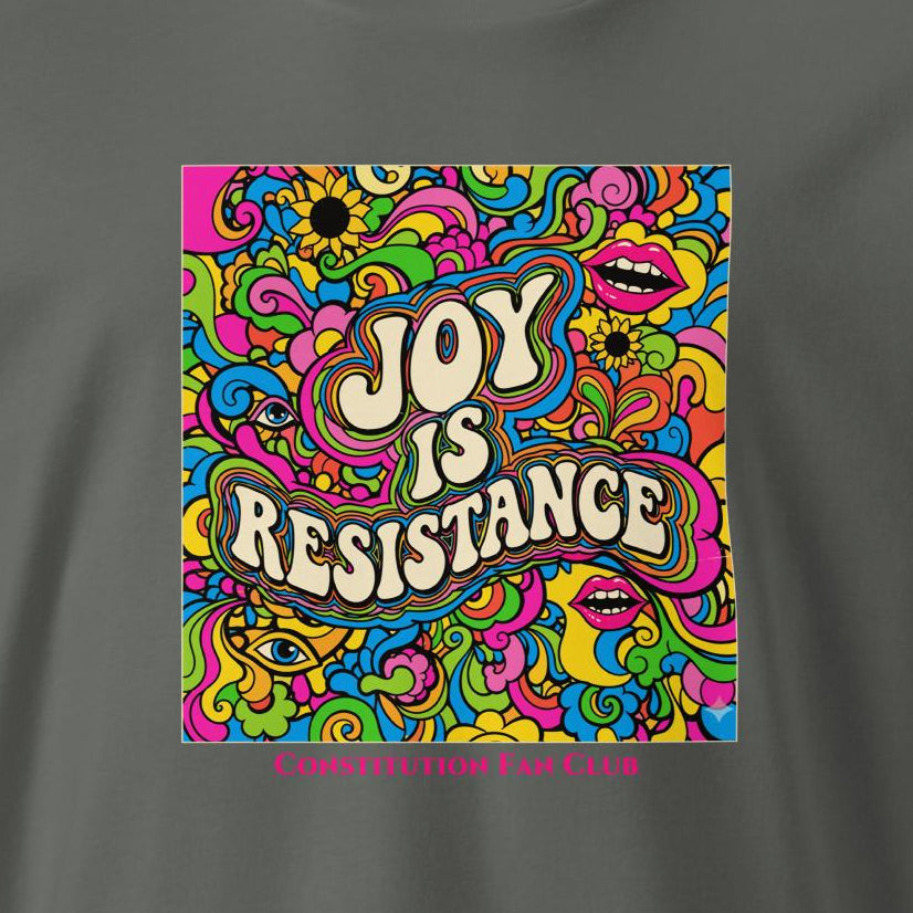 Joy Is Resistance — Lips & Eyes Edition — Premium Tee