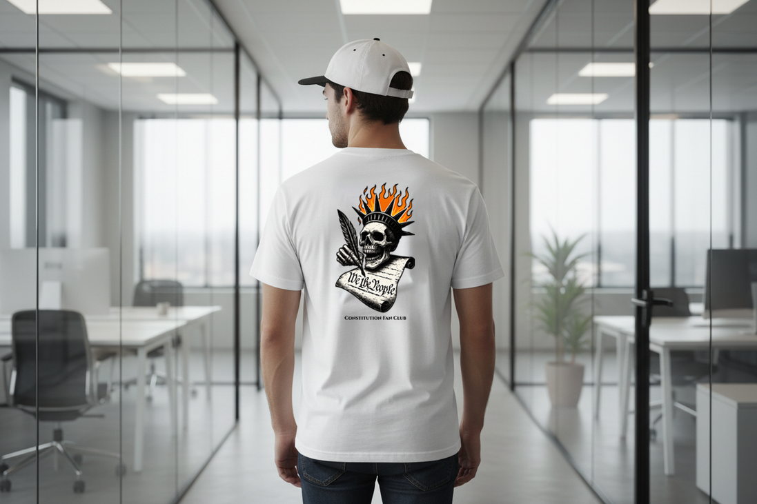 Liberty Burns Tee (Light) — Premium Tee