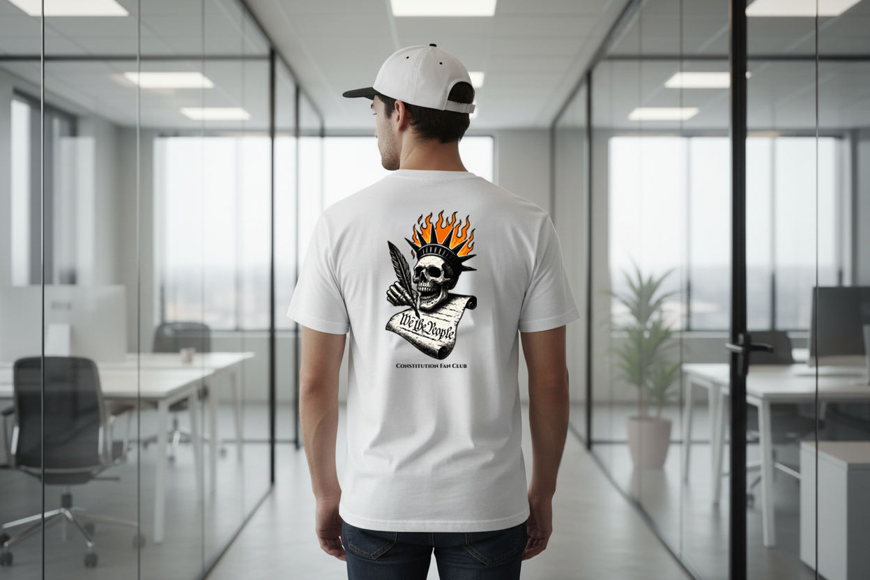Liberty Burns Tee (Light) — Premium Tee