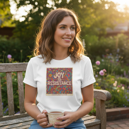 Joy Is Resistance — Bloom Riot Edition Tee