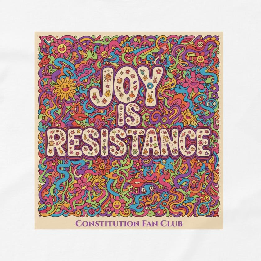 Joy Is Resistance — Bloom Riot Edition — Premium Tee
