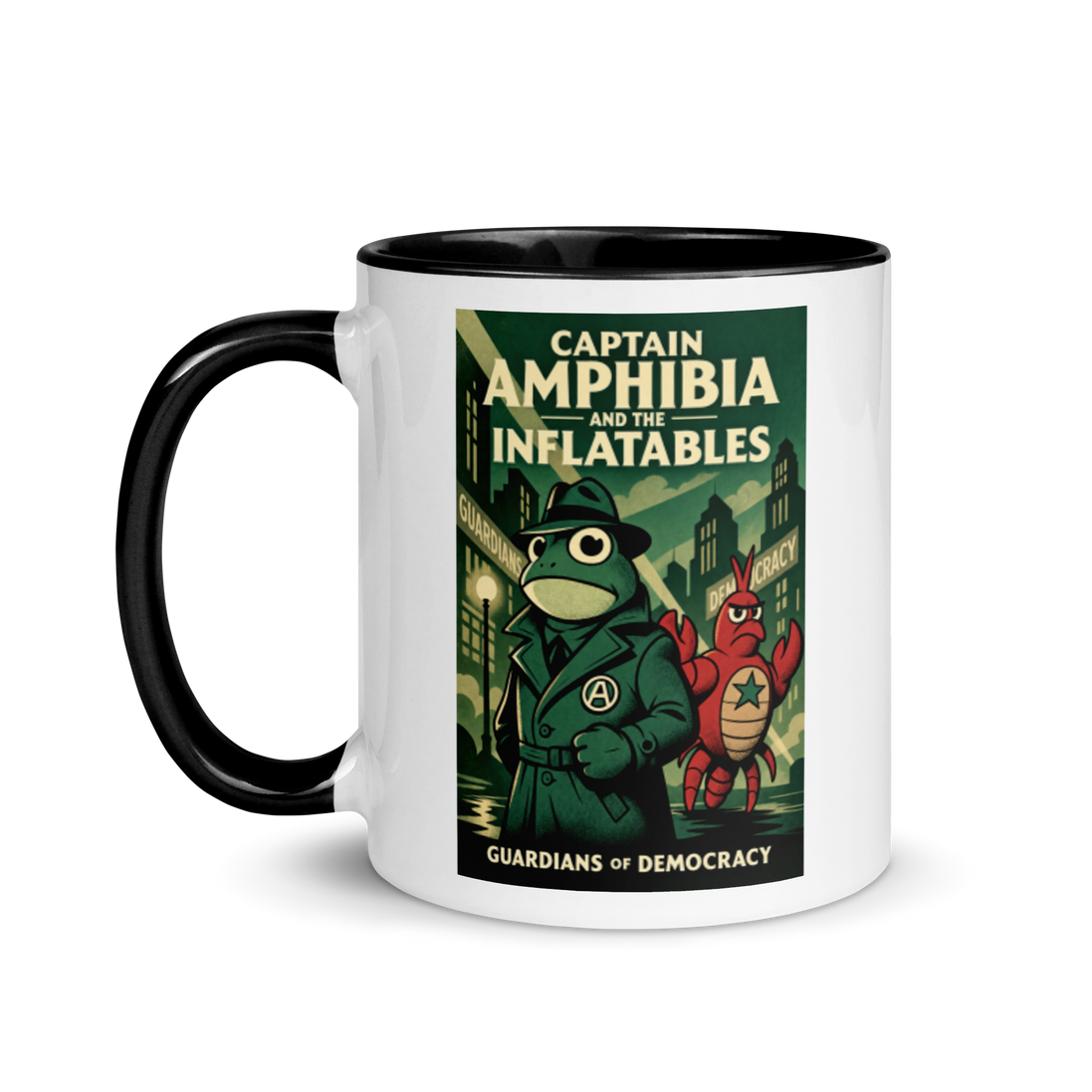 Captain Amphibia — Guardians of Democracy Mug