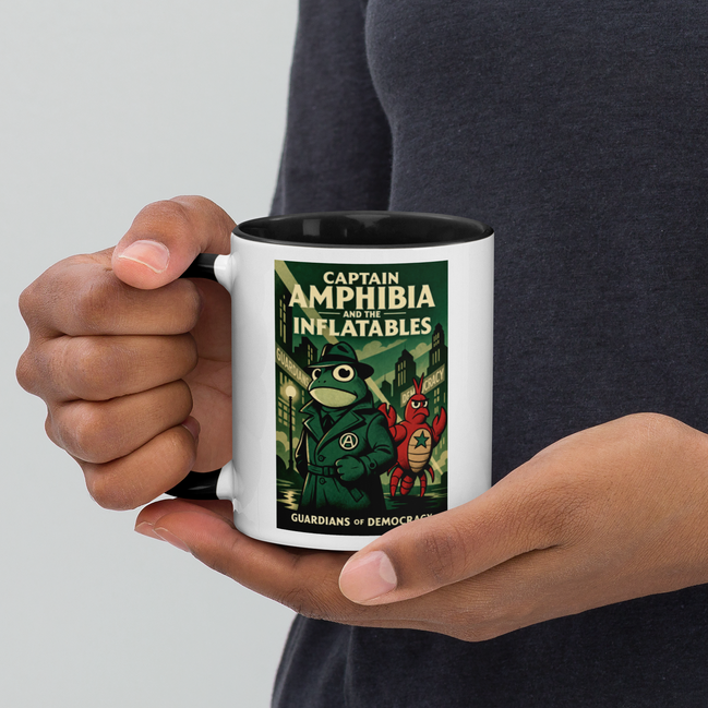 Captain Amphibia — Guardians of Democracy Mug