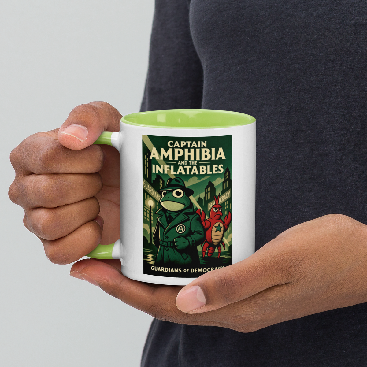 Captain Amphibia — Guardians of Democracy Mug