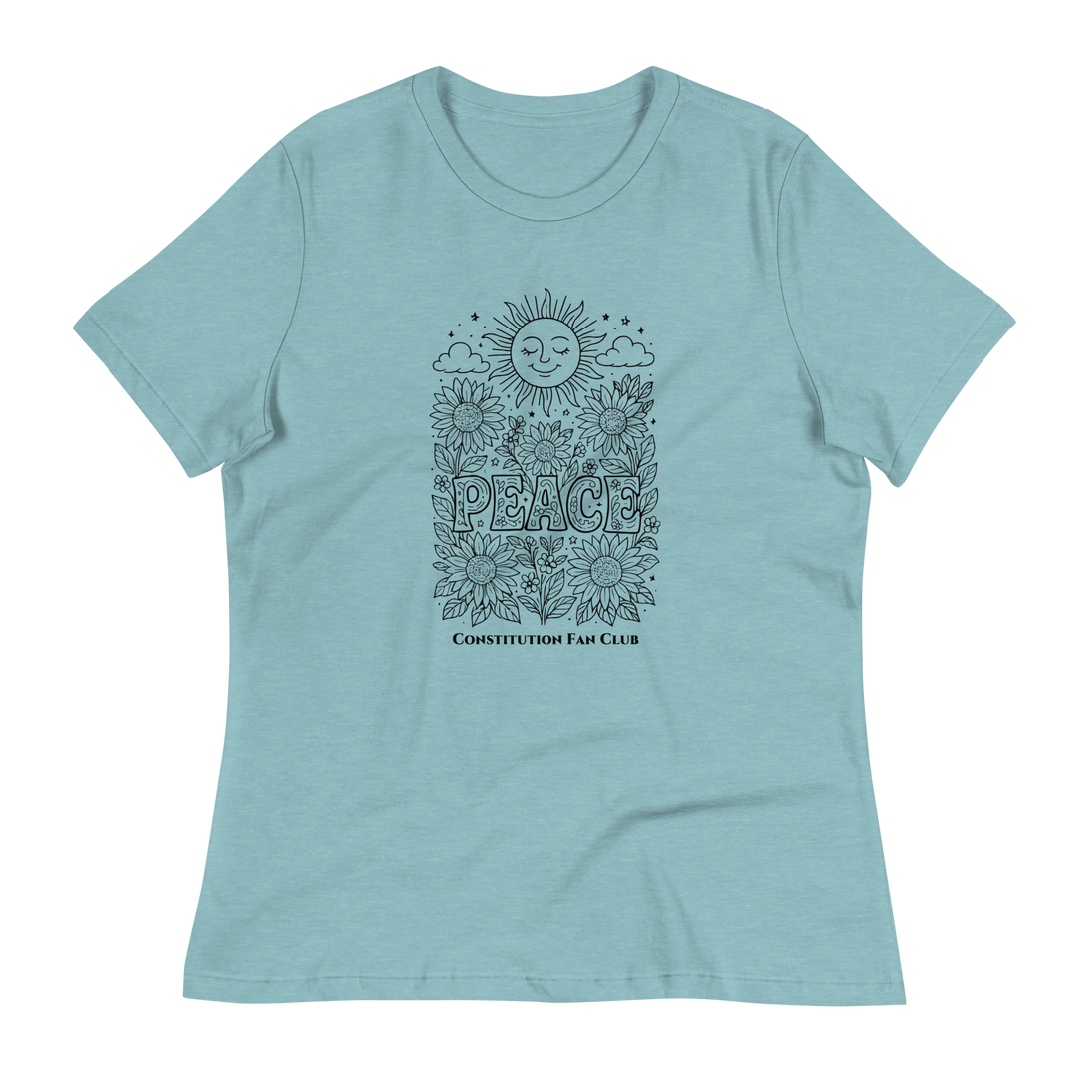 Peace Within Tee – Color-It-Yourself Shirt