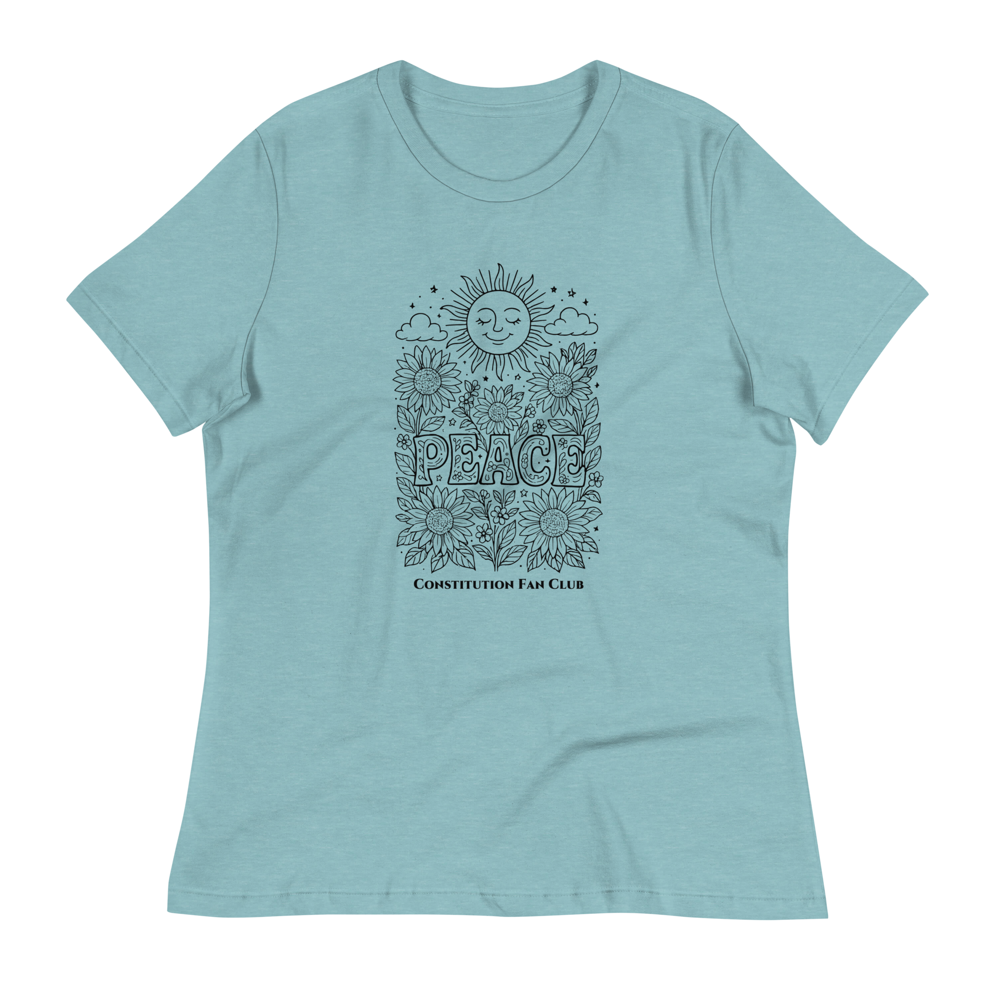 Peace Within Tee – Color-It-Yourself Shirt