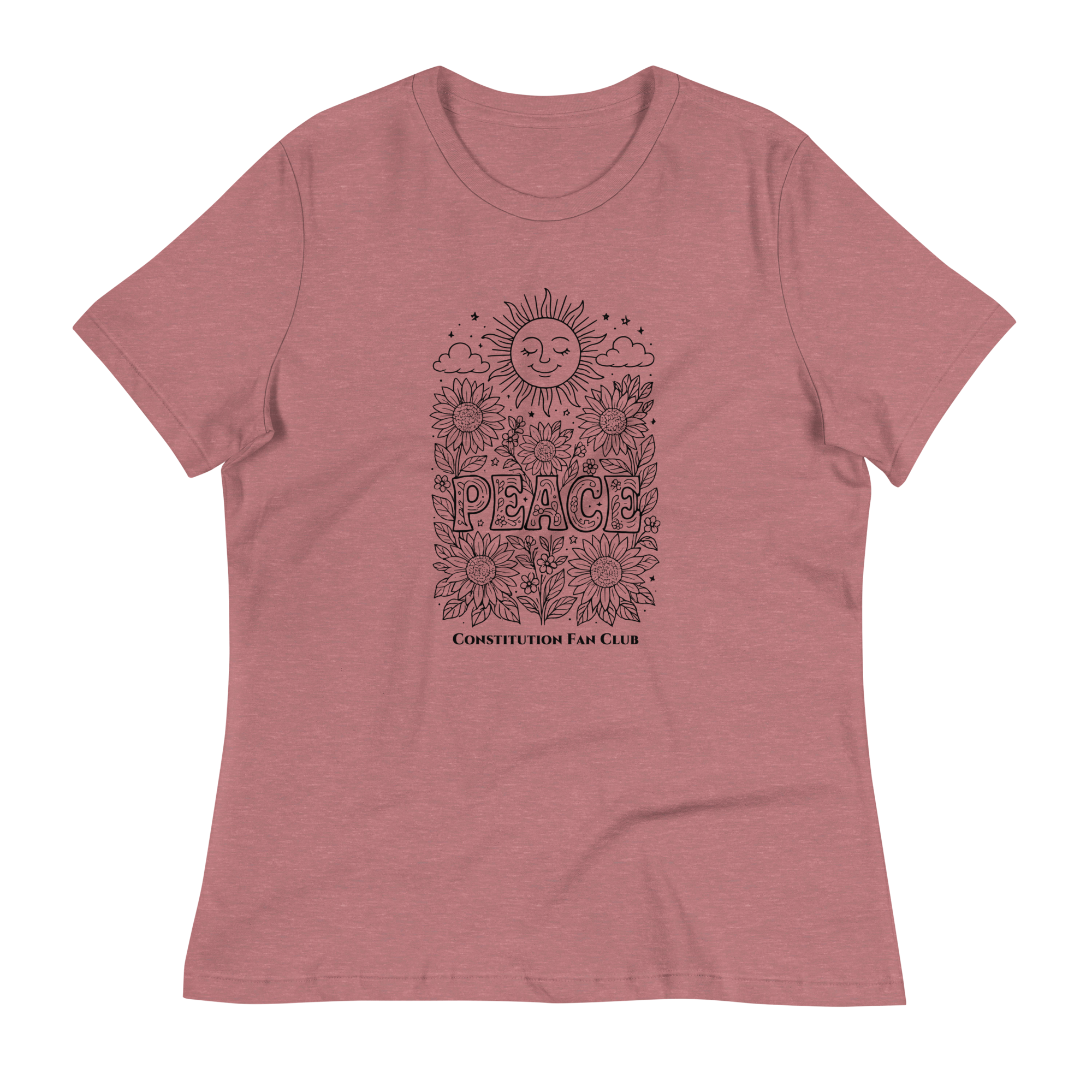 Peace Within Tee – Color-It-Yourself Shirt
