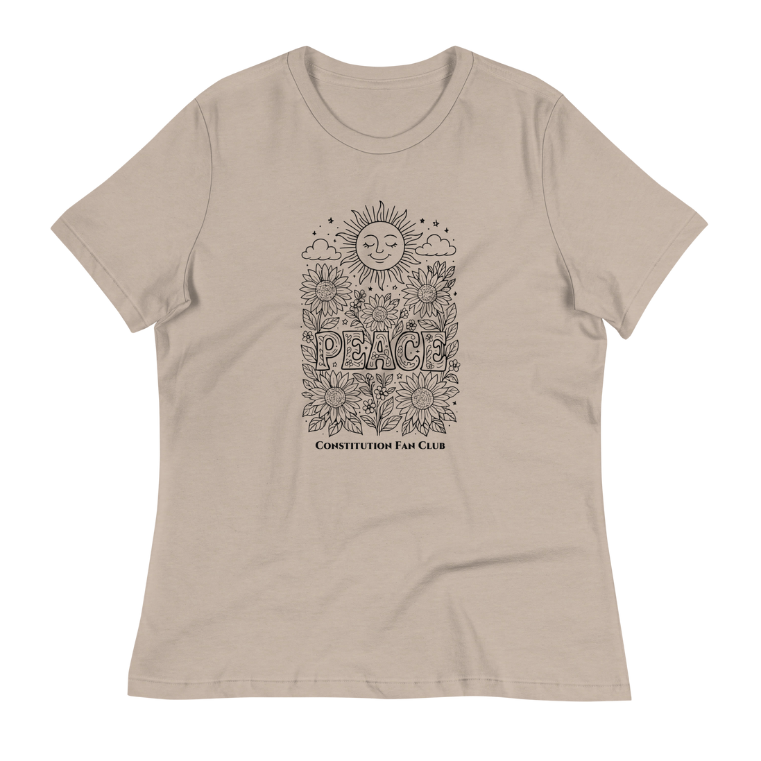 Peace Within Tee – Color-It-Yourself Shirt