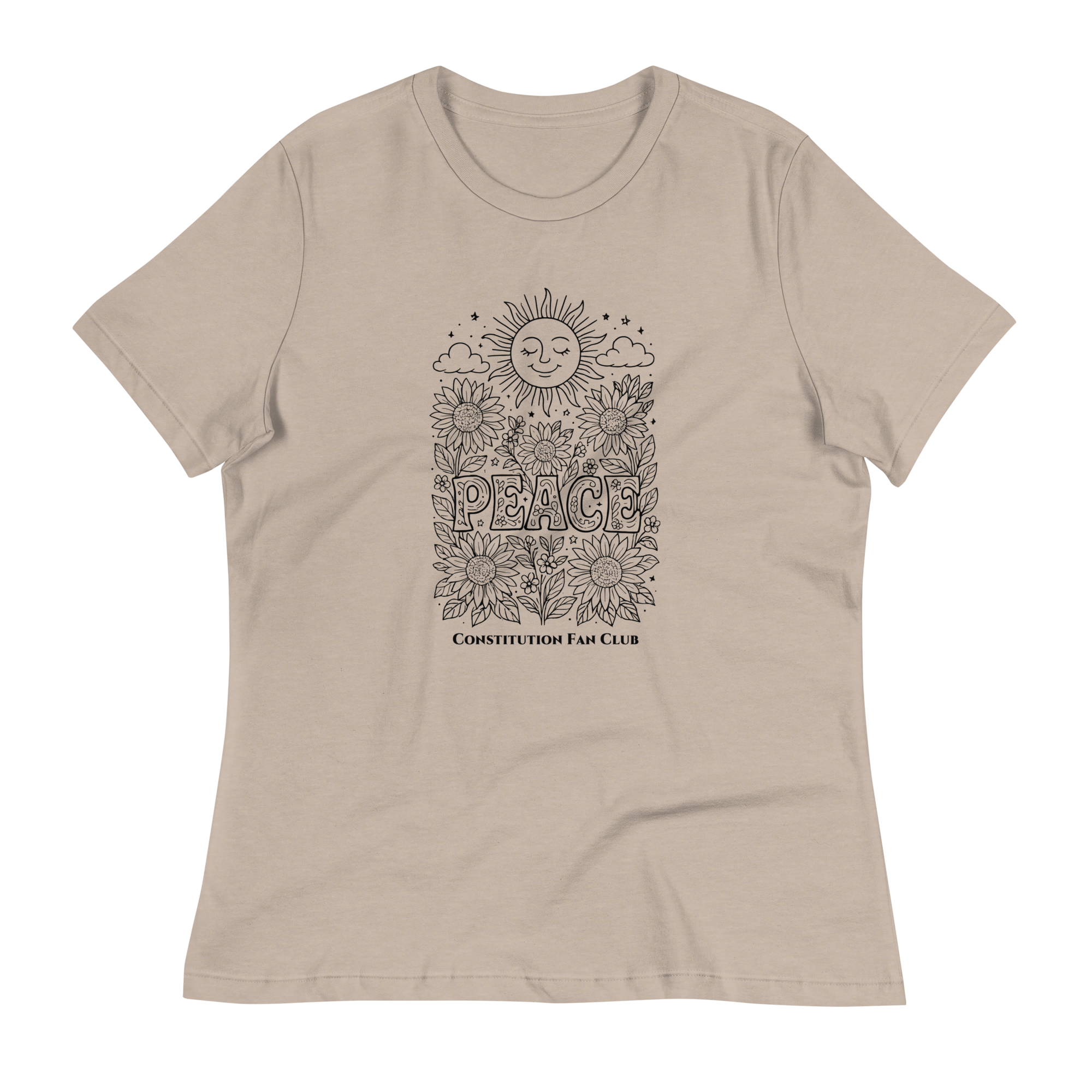 Peace Within Tee – Color-It-Yourself Shirt