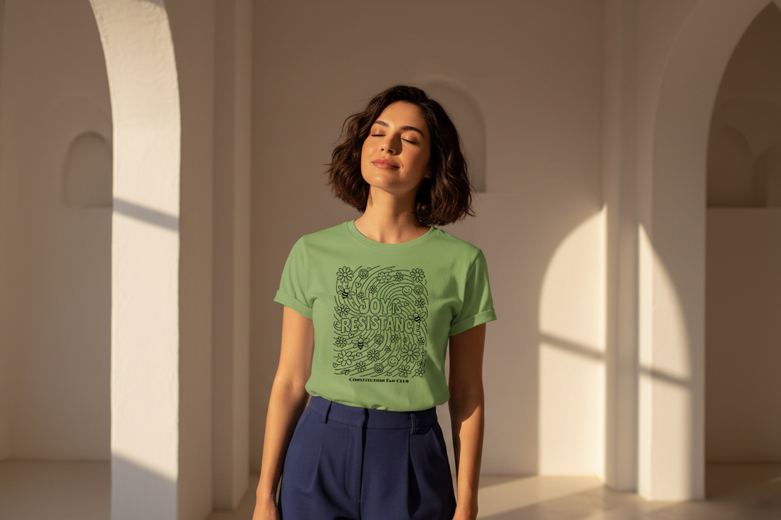 Joy Manifesto Women's Tee – Color-It-Yourself Shirt