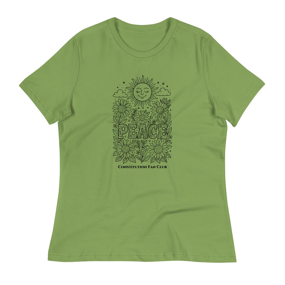 Peace Within Tee – Color-It-Yourself Shirt